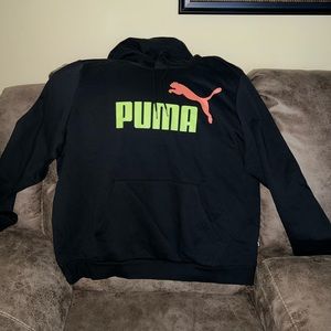 Puma Hoodie Color:Black Size:XXL